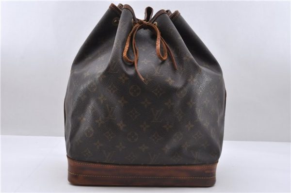 Authentic Louis Vuitton Monogram Noe Shoulder Bag M42224 LV 5202D For Cheap