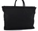 Authentic PRADA Nylon Tote Hand Bag Black 5723C on Sale