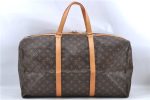 Authentic Louis Vuitton Monogram Sac Souple55 Hand Boston Bag M41622 LV 7663C Online Sale