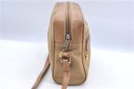 GUCCI Web Sherry Line Shoulder Cross Bag Nylon Leather 010378 Beige H7350 For Discount