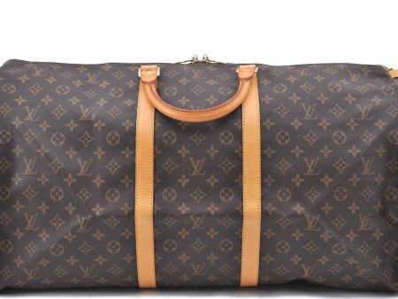 Authentic LOUIS VUITTON Monogram Keepall 60 Boston Bag M41422 LV H7775 Cheap