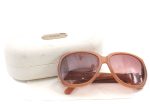 Authentic Chloe Vintage Sunglasses CL2125 Plastic Brown 3037C Hot on Sale