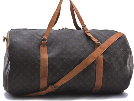 Authentic LOUIS VUITTON Monogram Sac Polochon 2Way Boston Bag M41222 LV 5282C Hot on Sale