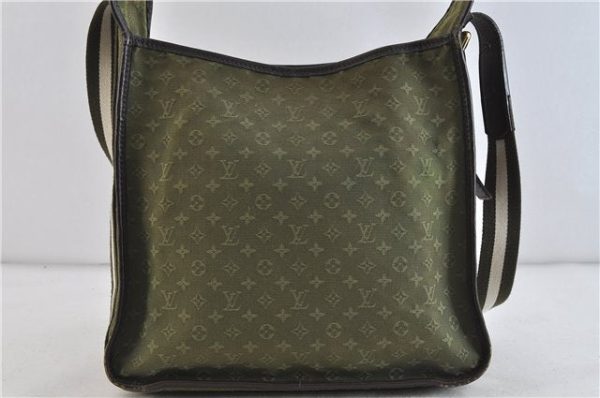 LOUIS VUITTON Monogram Mini Besace Mary Kate Shoulder Bag M92322 Green 5615C Discount