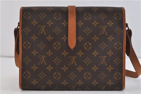 LOUIS VUITTON Monogram Portable Serviette Desktop Organizer Shoulder Bag 5269C Sale