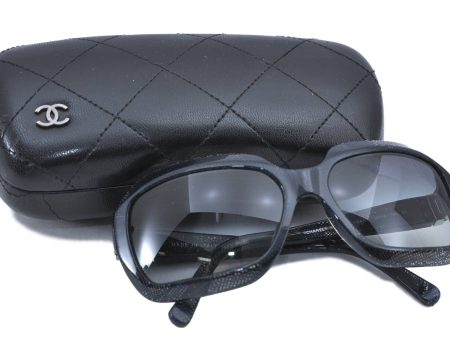 Authentic CHANEL Sunglasses CC Logos 11243C Blue H6067 Sale