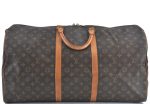 Authentic Louis Vuitton Monogram Keepall 60 Travel Boston Bag M41422 LV J0136 Online