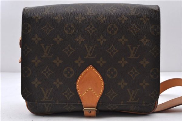 LOUIS VUITTON Monogram Cartouchiere GM Shoulder Cross Bag M51252 LV Junk 4152C Online