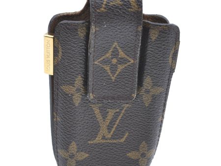 Authentic LOUIS VUITTON Monogram Etui TelePhone International PM M63064 LV H1952 Discount