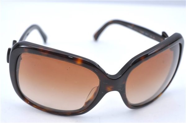 Authentic CHANEL Sunglasses Tortoise Shell CC Logos CoCo Mark 7143B Brown H7064 Online Sale