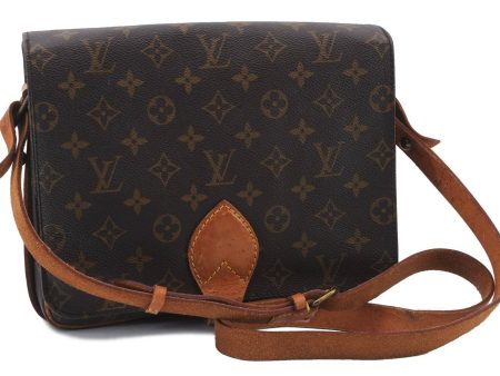 Auth Louis Vuitton Monogram Cartouchiere GM Shoulder Cross Bag M51252 LV 2649D Supply