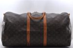 Auth LOUIS VUITTON Monogram Keepall Bandouliere 55 Boston Bag M41414 LV 1147C Cheap