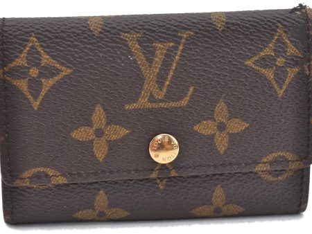 Authentic LOUIS VUITTON Monogram Multicles 6 Six Hooks Key Case M62630 LV D7680 on Sale