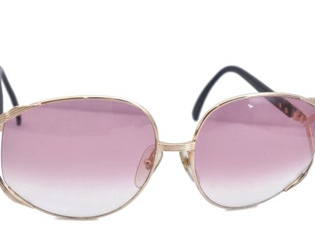 Authentic Christian Dior Sunglasses 2250 90 Plastic Purple Black CD H3686 For Sale