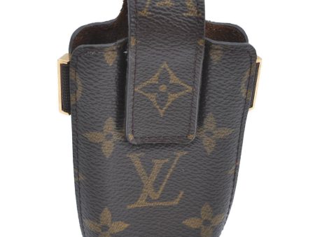 Authentic LOUIS VUITTON Monogram Etui TelePhone International PM M63064 LV H2025 Online Sale