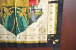 Auenticth HERMES Carre 90 Scarf  VUE DU CARROSSE DE LA GALERE  Silk Black H6999 Sale