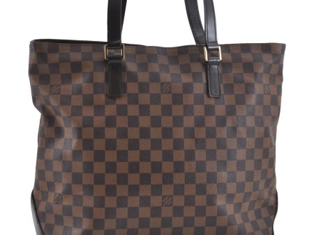 Auth Louis Vuitton Damier Cabas Mezzo Tote Bag Special Order N51159 LV H9810 Hot on Sale