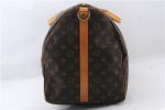 Auth LOUIS VUITTON Monogram Keepall Bandouliere 55 Boston Bag M41414 LV 8386C Online now