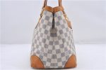 Auth Louis Vuitton Damier Azur Hampstead PM Shoulder Tote Bag N51207 LV 2875D Sale