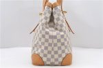 Auth LOUIS VUITTON Damier Azur Hampstead MM Shoulder Tote Bag N51206 LV 8422C on Sale