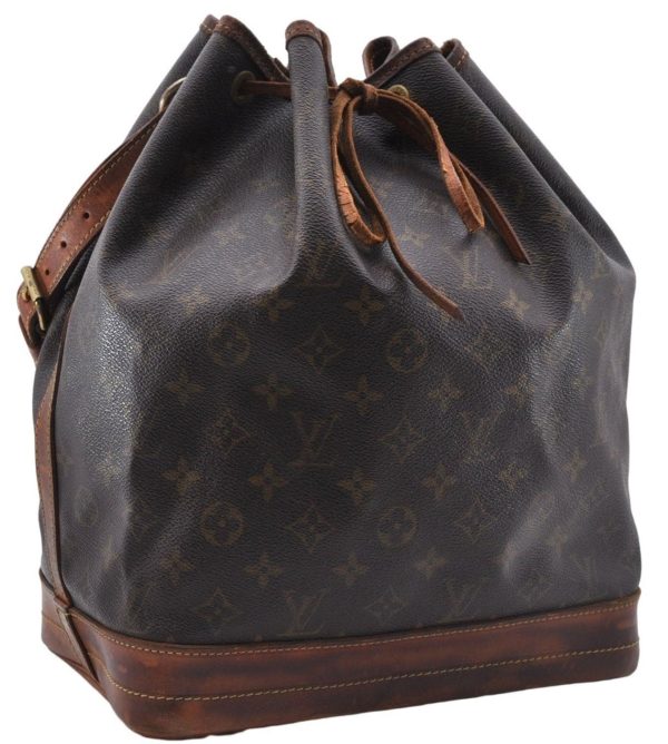 Authentic Louis Vuitton Monogram Noe Shoulder Bag M42224 LV 5202D For Cheap