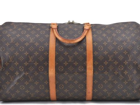 Authentic LOUIS VUITTON Monogram Keepall 60 Boston Bag M41422 LV H7943 Supply