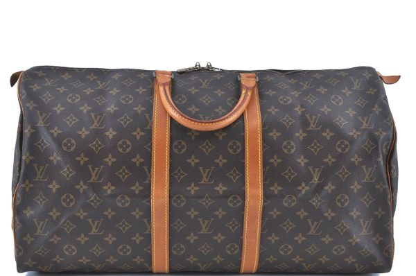 Authentic LOUIS VUITTON Monogram Keepall 55 Boston Bag M41424 LV H7806 For Discount