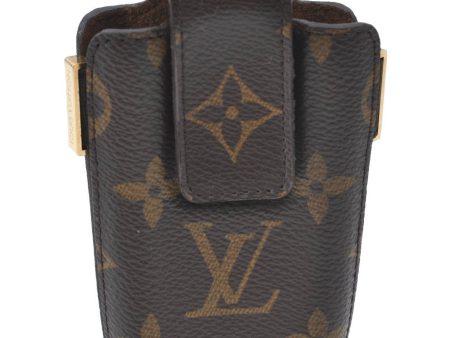 Authentic LOUIS VUITTON Monogram Etui TelePhone International PM M63064 LV H2813 For Cheap