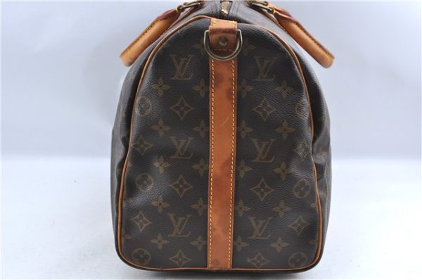 Auth Louis Vuitton Monogram Keepall Bandouliere 45 Boston Bag M41418 LV H9940 Hot on Sale