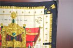 Auenticth HERMES Carre 90 Scarf  VUE DU CARROSSE DE LA GALERE  Silk Black H6999 Sale