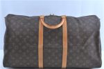 Auth LOUIS VUITTON Monogram Keepall Bandouliere 55 Boston Bag M41414 LV H7750 Online