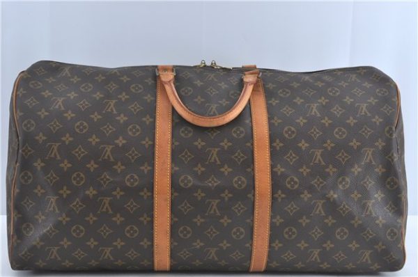 Authentic Louis Vuitton Monogram Keepall 60 Travel Boston Bag M41422 LV J0136 Online