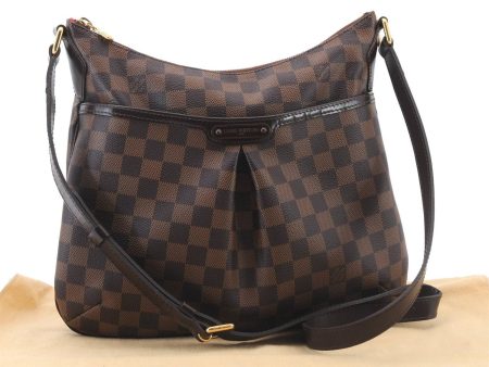 Auth LOUIS VUITTON Damier Bloomsbury PM Shoulder Cross Body Bag N42251 LV 7601C Discount