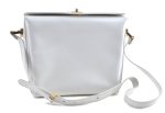 Authentic GUCCI Shoulder Cross Body Bag Purse Leather White J0155 Supply