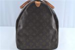 Auth Louis Vuitton Monogram Keepall Bandouliere 55 Boston Bag M41414 LV H7095 Supply