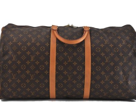 Authentic LOUIS VUITTON Monogram Keepall 60 Boston Bag M41422 LV 5014C Supply