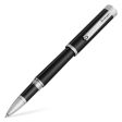 Montegrappa Zero Roller Ball Pen - Black Online Hot Sale