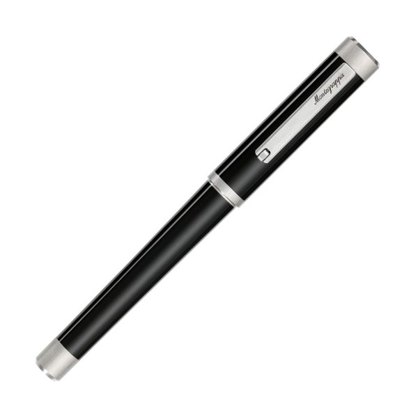 Montegrappa Zero Roller Ball Pen - Black Online Hot Sale