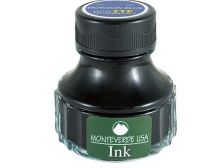 Monteverde Horizon Blue Ink Bottle - 90ml For Discount