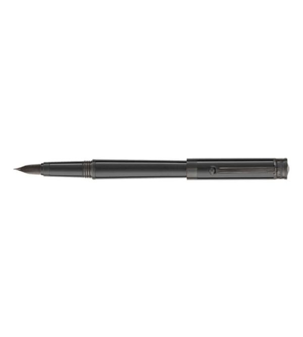 Montegrappa Parola Slim Fountain Pen, Stealth Black - Steel Nib Fashion