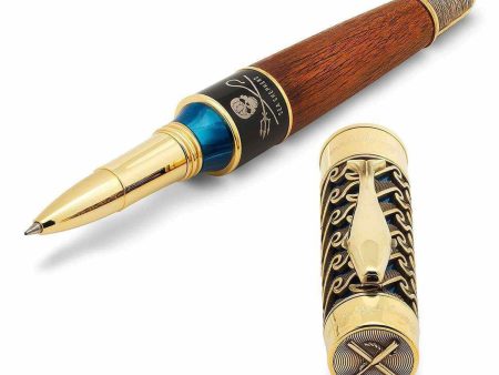 Montegrappa Victory Of The Whale Limited Edition Roller Ball Pen, Brown Sale