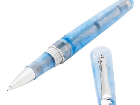 Montegrappa Elmo Ambiente Roller Ball Pen - Ocean For Cheap