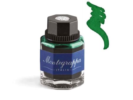 Montegrappa Dark Green Ink Bottle - 50ml For Cheap