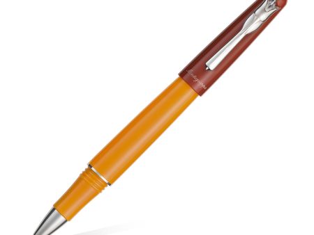 Montegrappa Tulip For Team Fox Roller Ball Pen, Red Orange Discount