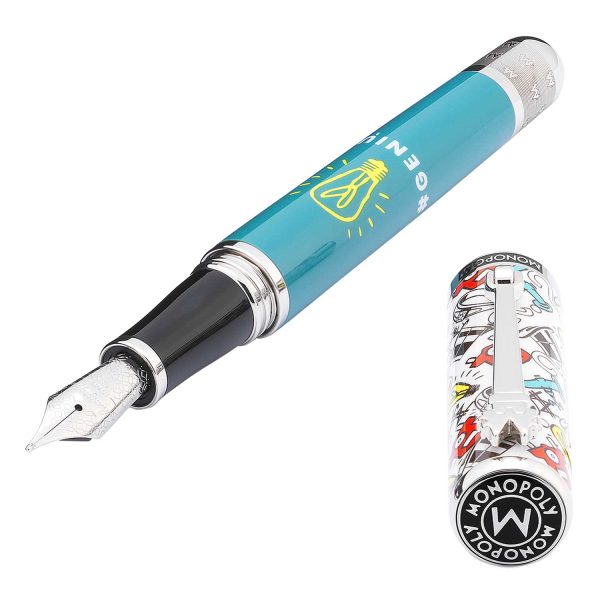 Montegrappa Monopoly Players Fountain Pen - Genius Online Sale