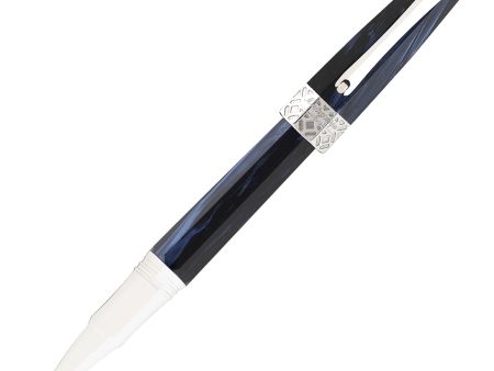 Montegrappa Extra Otto Limited Edition Roller Ball Pen, Dark Blue Discount