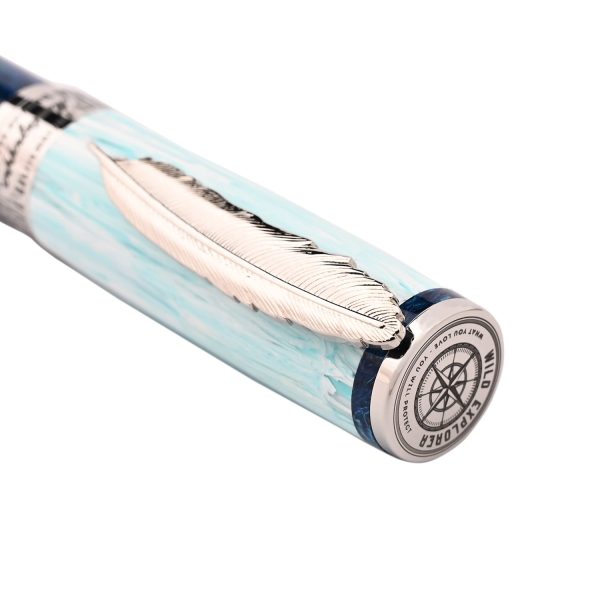 Montegrappa Wild Arctic Limited Edition Roller Ball Pen For Sale