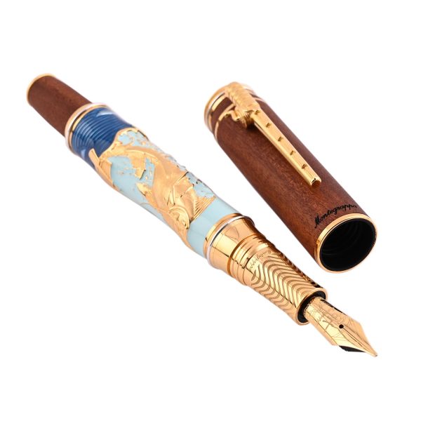 Montegrappa The Old Man & The Sea Vermeil Limited Edition Fountain Pen Discount