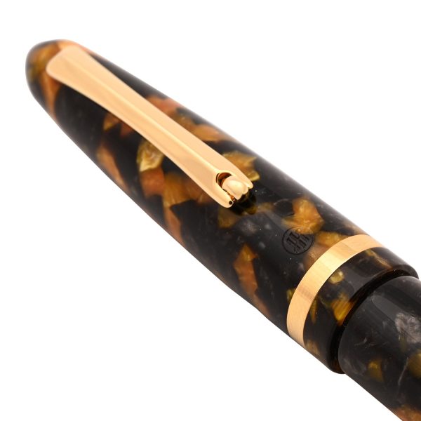 Montegrappa Venetia Roller Ball Pen - Havana Amber Hot on Sale